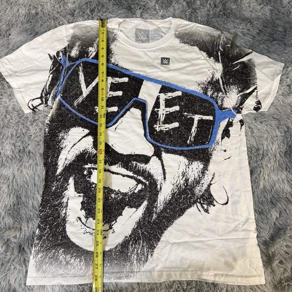 WWE WWF Authentic White Jey Uso Yeet Shades T-shirt Large L Roman Bloodline - Picture 8 of 8